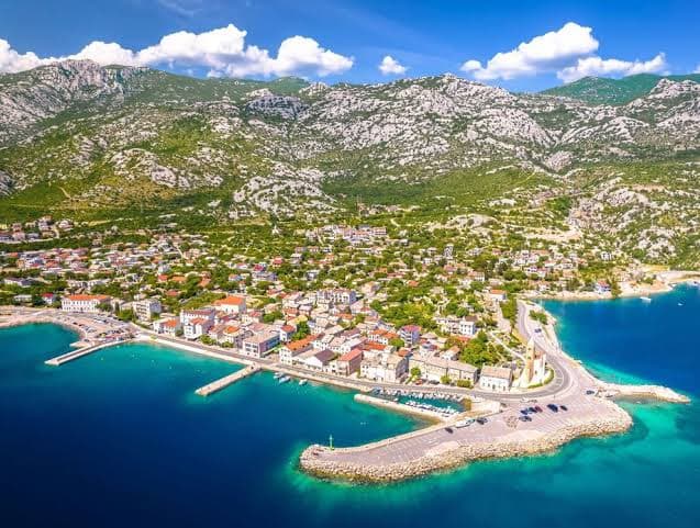 Karlobag — Adriatic waterfront on the Velebit coast